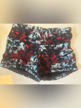 Fleo Power High-Rise Shorts Size M 4" Inseam Squat Proof Gym Workout